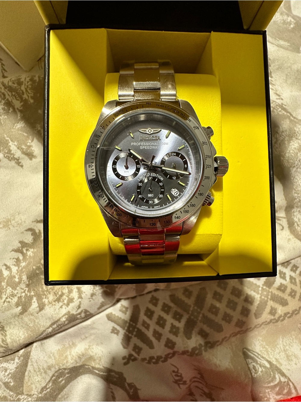 Limited Edition Invicta Speedway Men’s Stainless Steel 39.5mm
